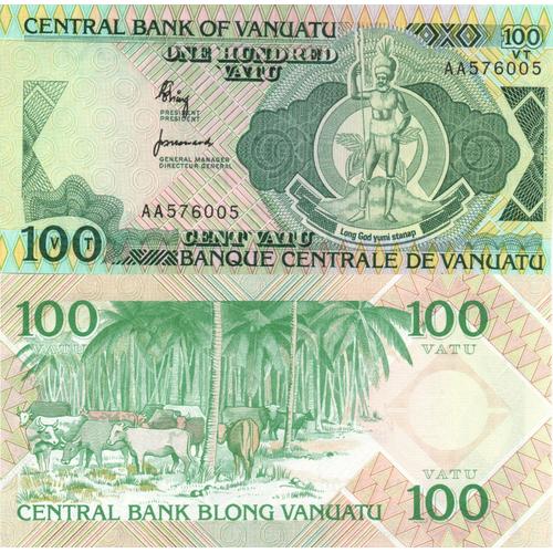 Vanuatu / 100 Vatu / 1982 / P-1(A) / Unc