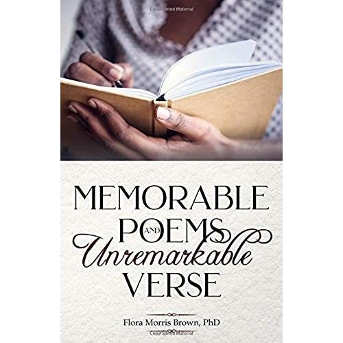 Memorable Poems And Unremarkable Verse