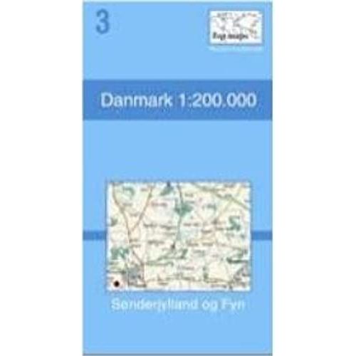 Denmark South1:200,000 Map Sheet (Sydjylland)