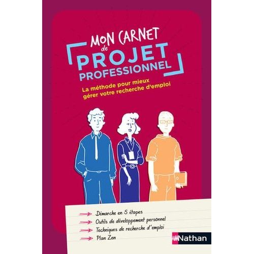 Mon Cahier De Projet Professionnel - La Méthode Pour Mieux Gérer Votre Recherche D'emploi