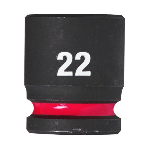 MILWAUKEE Douille shockwave 1/2''' hex courte - x 1 - 38 mm - 22 mm