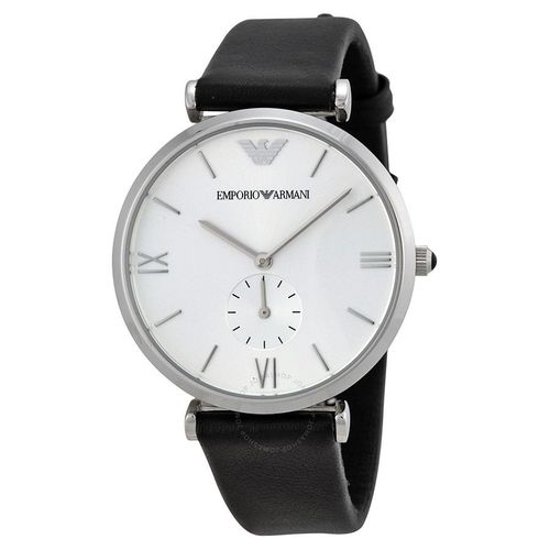 Emporio Armani Ar1674 Homme Montre Silver Analogique Métal Nouveau