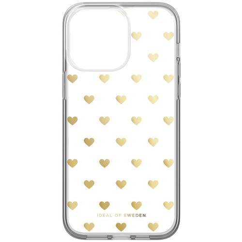 Ideal Of Sweden Coque Clear Iphone 14 Pro Max Golden Hearts