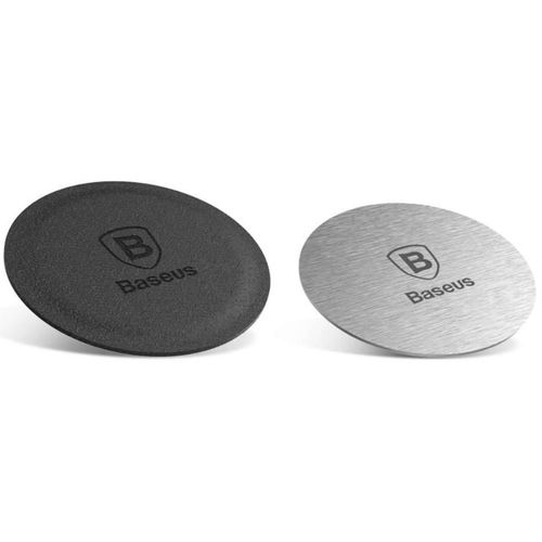 Baseus Petites Plaques Magnétiques Pour Supports Magnétiques Noir / Argent