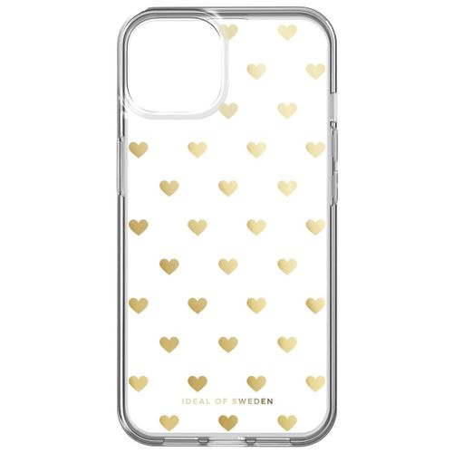 Ideal Of Sweden Coque Clear Iphone 14 Golden Hearts