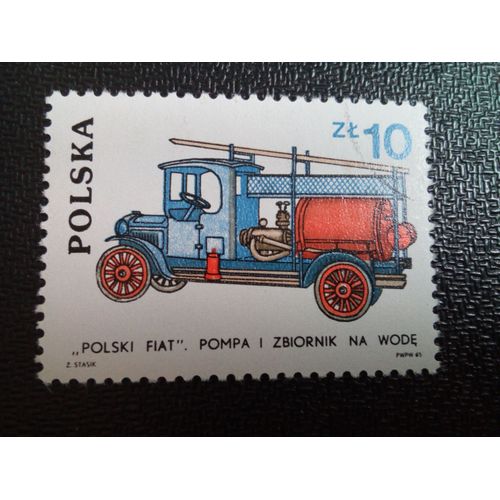 Timbre Pologne Yt 2774 Polski Fiat, 1930 1985 ( 070304 )