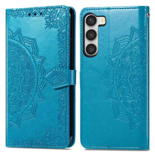 Imoshion Etui De Téléphone Portefeuille Mandala Samsung Galaxy S23 Turquoise