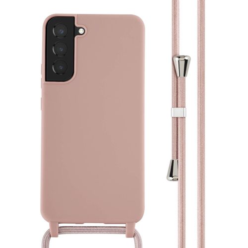 Imoshion ¿Coque En Silicone Avec Cordon Samsung Galaxy S22 Plus Sand Pink