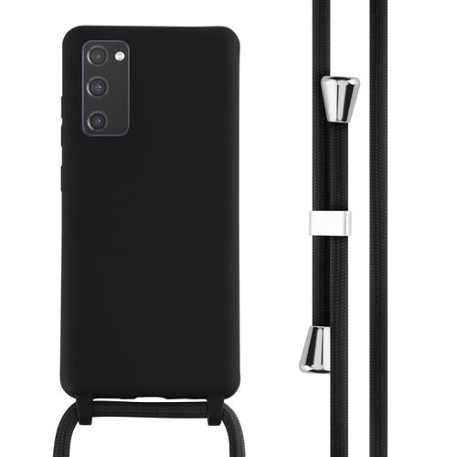 Imoshion Coque En Silicone Avec Cordon Samsung Galaxy S20 Fe Noir