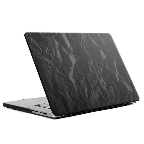 Selencia Coque en velours MacBook Pro 13 pouces (2020 / 2022) A2289 / A2251 Noir
