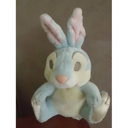 Lapin Panpan Bleu Et Ecru Disney