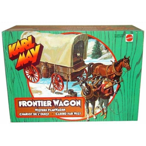 Big Jim Western Frontier Wagon Chariot De L'ouest + Boite 1970