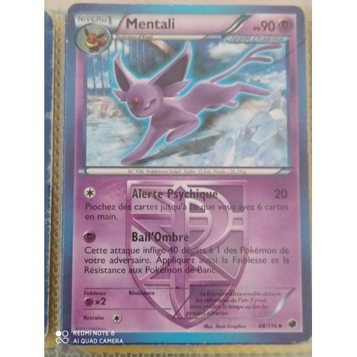 (122) Mentali 48/116 Pokemon