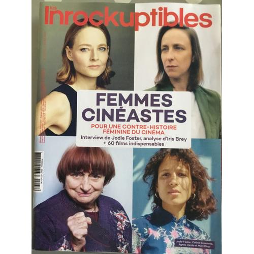 Les Inrockuptibles 1267 Femmes Cinéastes Jodie Foster Iris Brey Harry Kumel Thomas Porcher