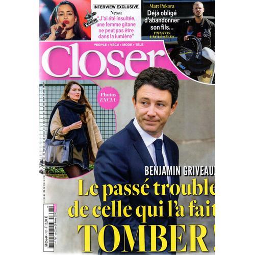 Closer 767 - Benjamin Griveaux / Nessa Insultée / Matt Pokora Obligé D'abandonner Son Fils