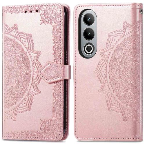 Imoshion Etui De Téléphone Portefeuille Mandala Oneplus Nord Ce 4 Rose Dorée