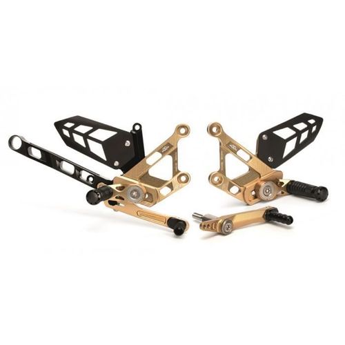 Commandes Reculées Ajustables Gilles Tooling Mue2 Or Yamaha Mt-10
