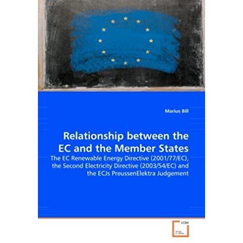 Relationship Between The Ec And The Member States: The Ec Renewable Energy Directive (2001/77/Ec), The Second Electricity Directive (2003/54/Ec) And The Ecjs Preussenelektra Judgement