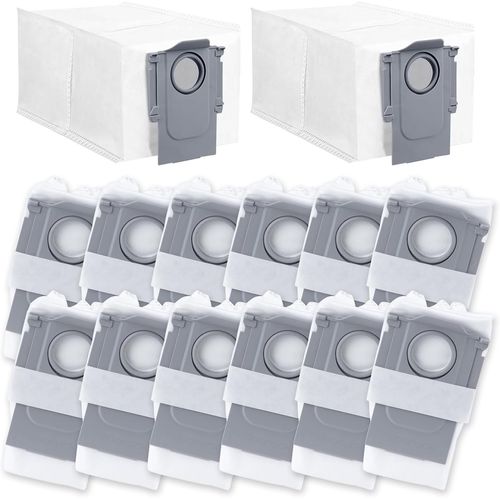 14 Sacs Pour Roborock Qrevo S, Accessoires Pour Aspirateur Roborock S8 Maxv Ultra, Saros 10R, Qrevo Curv, Qrevo Edge, Qrevo Pro, Qrevo Master, Qv 35A, Qrevo Slim Maxv Plus 2,7L Cap[SSE7111516]