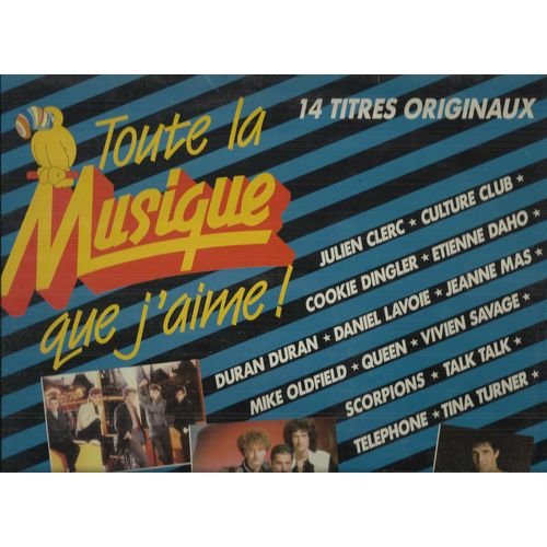 14 Titres Originaux : I Want To Break Free, The Reflex, It's My Life, La P'tite Lady, Un Autre Monde, Femme Libre, War Song, Week-End  Rome, Ils S'aiment, To France, Still Loving You, - Queen, Jeanne Mas, Duranduran, Julien Clerc, Talk Talk, Vivien Savage, Telephone, Cookie Dingler, Tina Turner, Culture Club, Etienne Daho, Daniel Lavoie, Mike Oldfield, Scorpions