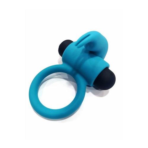 Cockring Vibrant Rabbit Bleu E9 Virgite