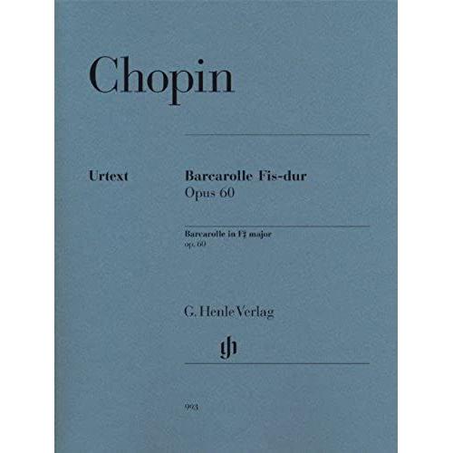 Barcarolle Op.60 - Piano - (Hn 993)