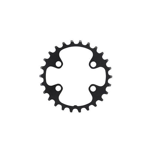 Plateau Vtt Double Diam 64 Inter 26dts Noir 4 Branches Shimano Orig.Mt500 10v (36/26)