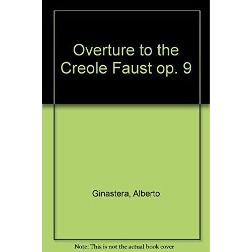 Overture To The Creole Faust Op. 9 - Sheet Music