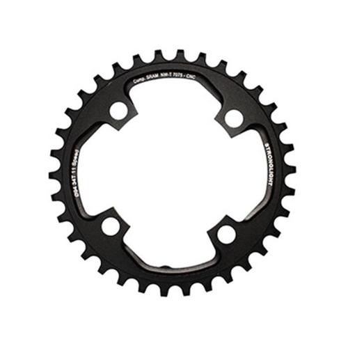 Plateau Vtt 4bra Mono 34dts D.94 Noir Alu 7075 Stronglight X01 11v - Epaisseur 5mm - Mixte - Vtt