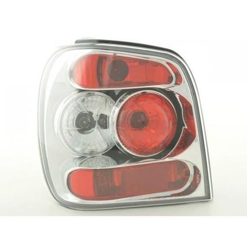 Feux Arrières Pour Vw Polo (Type 6n) An 94-99, Chrome