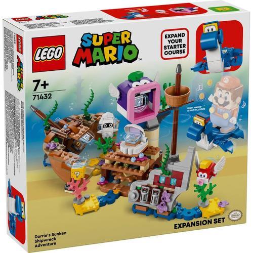 Lego Super Mario - Ensemble D'extension Aventure Dans L'épave Engloutie Avec Dorrie - 71432