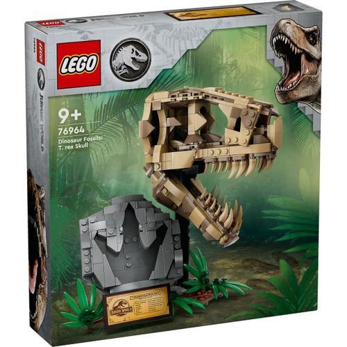 Lego Jurassic World - Les Fossiles De Dinosaures : Le Crâne Du T. Rex - 76964