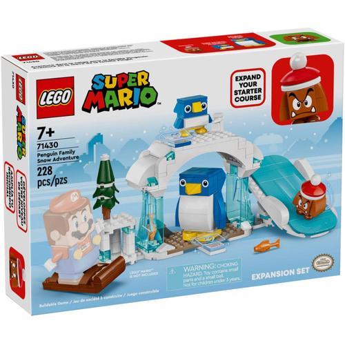 Lego Super Mario - Ensemble D'extension Aventure Dans La Neige Pour La Famille Pingouin - 71430