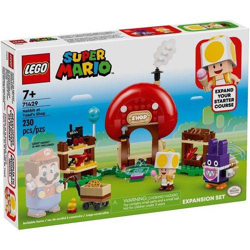 Lego Super Mario - Ensemble D'extension Carottin Et La Boutique Toad - 71429