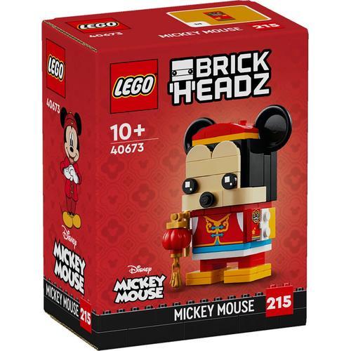 Lego Brickheadz - Mickey Mouse À La Fête Du Printemps - 40673