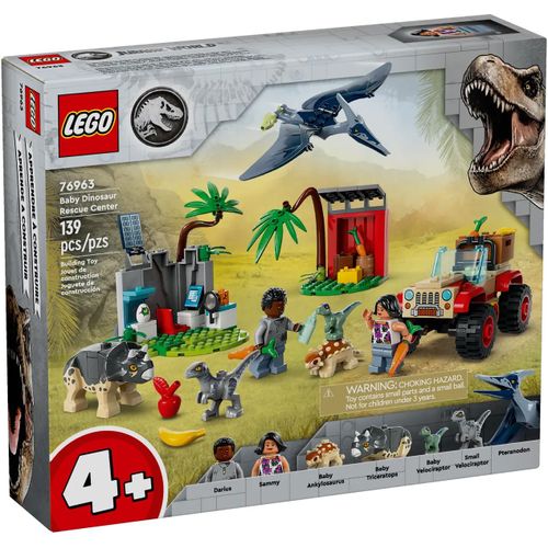 LEGO Jurassic World - Le centre de sauvetage des bébés dinosaures - 76963