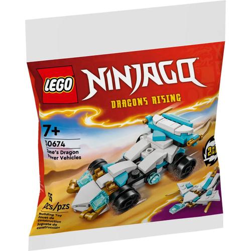 Lego Ninjago - Les Véhicules : Pouvoir Du Dragon De Zane (Polybag) - 30674