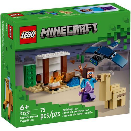 Lego Minecraft - L'expédition De Steve Dans Le Désert - 21251