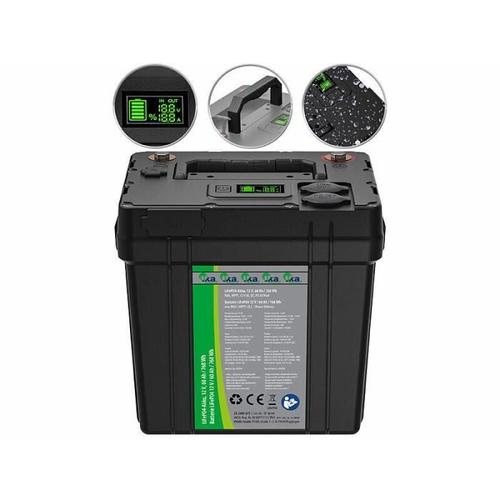 Batterie Lifepo4 Avec Prise 12 V / Usb-A & Usb-C - 768 Wh