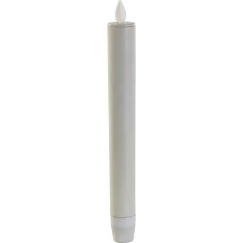 Chandelle À Led Avec Flamme Vacillante Et Télécommande - Blanc