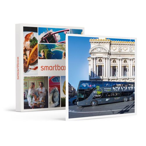 Dîner Insolite 3 Plats Avec Visite De Paris Dans Le Bus À Impériale Le Champs-Élysées - Smartbox - Coffret Cadeau Gastronomie