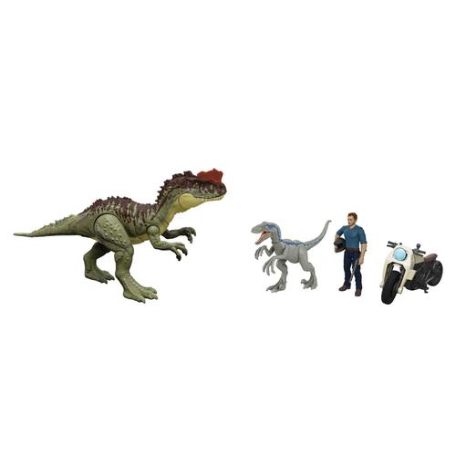 Jurassic World Dinosaures Le Monde Coffret 3 Figurines Owen Hlp79