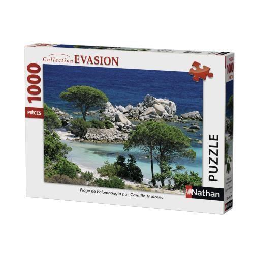 Puzzle N Nathan Puzzle 1000 P - Plage De Palombaggia, Corse Du Sud