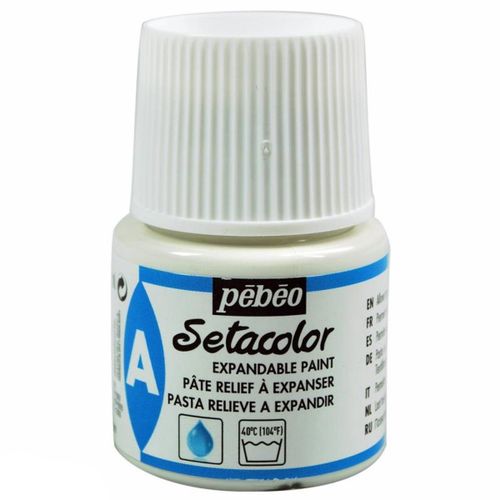 Pébéo Auxiliaire Peinture Textile Setacolor Pâte Relief À Expanser 45ml N°16