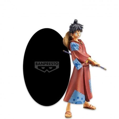 Figurine One Piece - Luffy Yukata Dxf Grandline Series Wanokuni 16cm