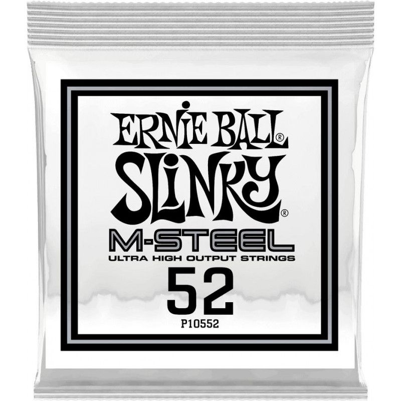 Ernie Ball 10552 - Corde Électrique Au Détail Slinky M-Steel - Filé Rond 052