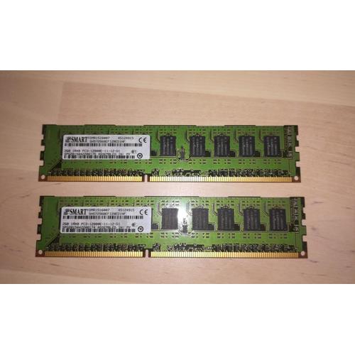 SMART 2GB 1RX8 PC3 - 1600MHZ - 12800E - Ultra Low Profile