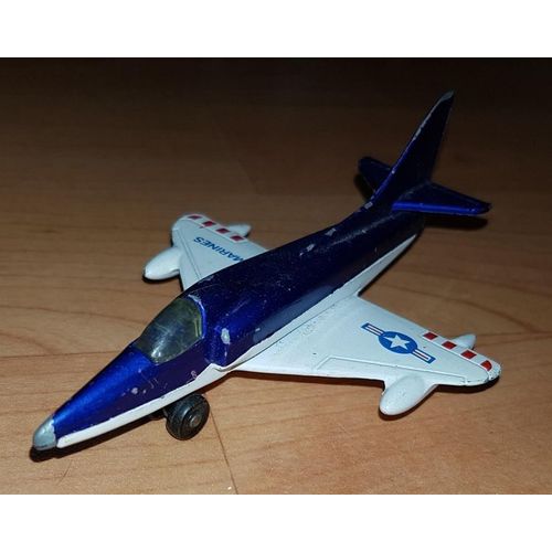 Matchbox ¿ Avion ¿ Skyhawk A 4f- Vintage-Matchbox