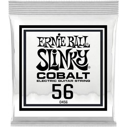Ernie Ball 10456 - Corde Au Détail Guitare Électrique Slinky Cobalt - Filé Rond 056