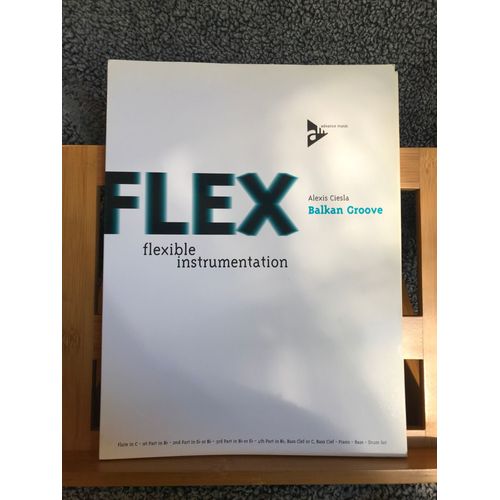 Alexis Ciesla Balkan Groove Flex Partition Matériel Orchestre Advance Music